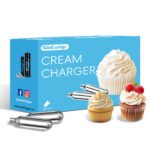 Whipped Cream Chargers 8g Nitrous Oxide N2O cartridges 10pcs per Box WellWhip