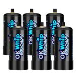 0.52L 320g Whipped Cream Chargers Nitrous Oxide N2O 6pcs/Pack OKWhip