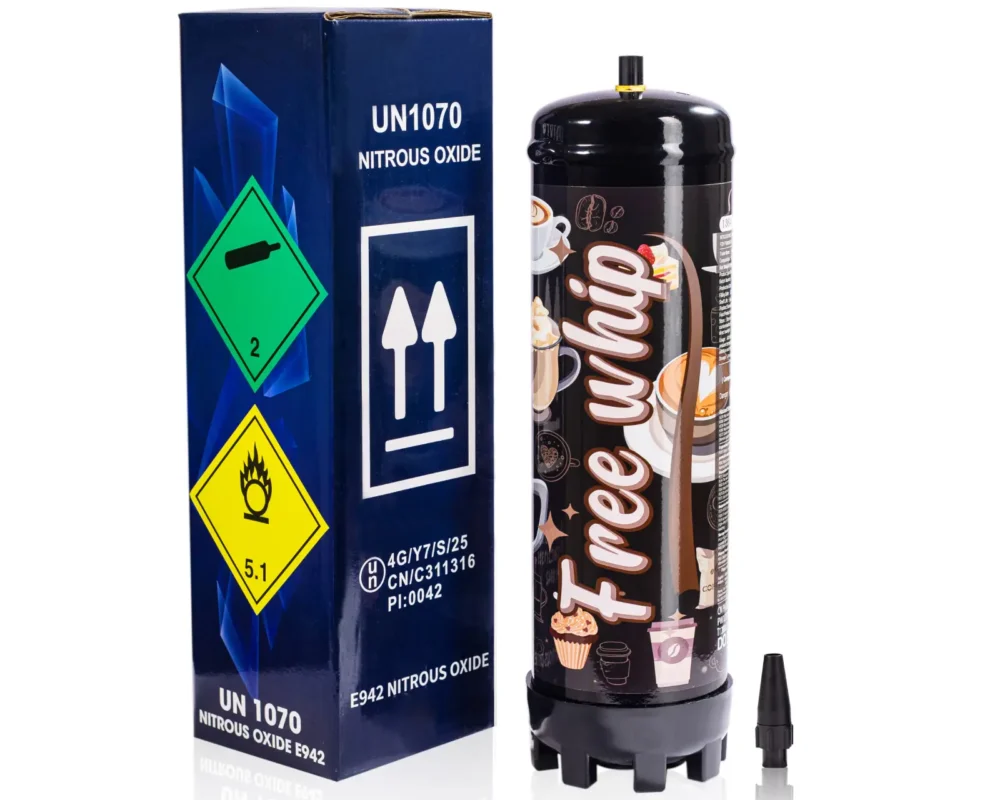 2.2L Whipped Cream Charger with box-Freewhip